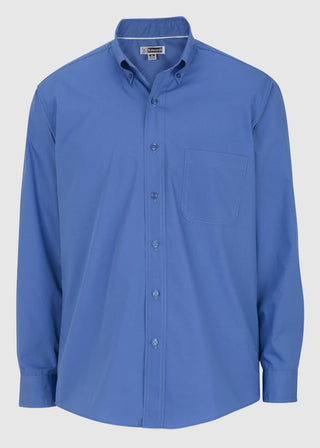 Edwards Men's Long Sleeve Soft Touch Poplin Shirt