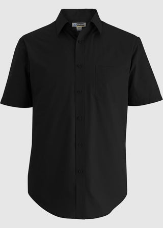 Edwards Men's Essential Broadcloth Shirt Short Sleeve