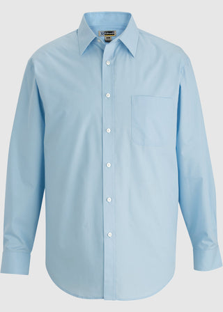 Edwards Men's Essential Broadcloth Shirt Long Sleeve