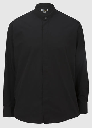 Edwards Men's Long Sleeve Banded Collar Shirt