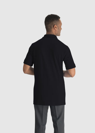 Edwards Men's Short Sleeve Soft Touch Blended Pique Polo