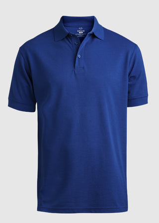 Edwards Men's Short Sleeve Soft Touch Blended Pique Polo