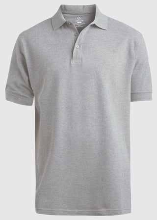 Edwards Men's Short Sleeve Soft Touch Blended Pique Polo