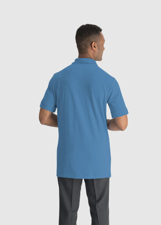Edwards Men's Short Sleeve Soft Touch Blended Pique Polo