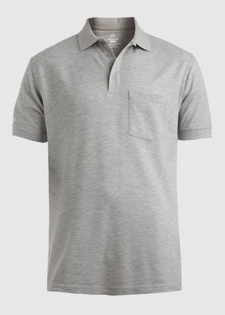 Edwards Soft Touch Short Sleeve Pique Polo With Pocket