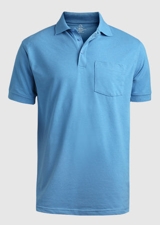 Edwards Soft Touch Short Sleeve Pique Polo With Pocket