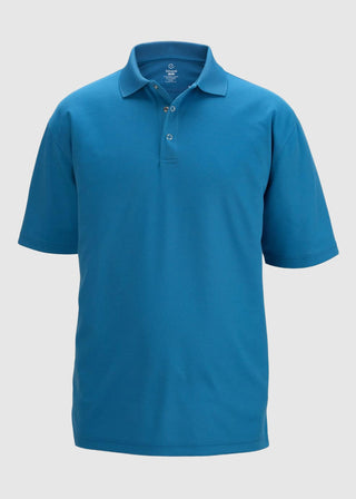 Edwards Men's Snap Front Hi-Performance Short Sleeve Polo