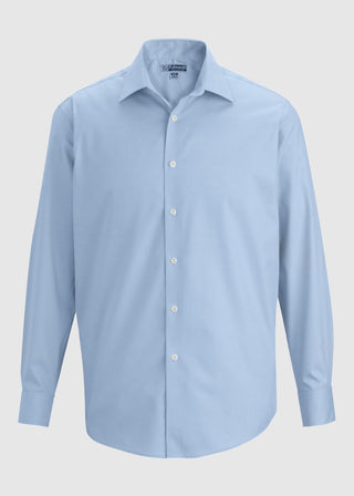 Edwards Men's No-iron Stay Collar Dress Shirt