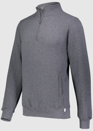 RUSSELL Dri Power Fleece Quarter Zip Pullover