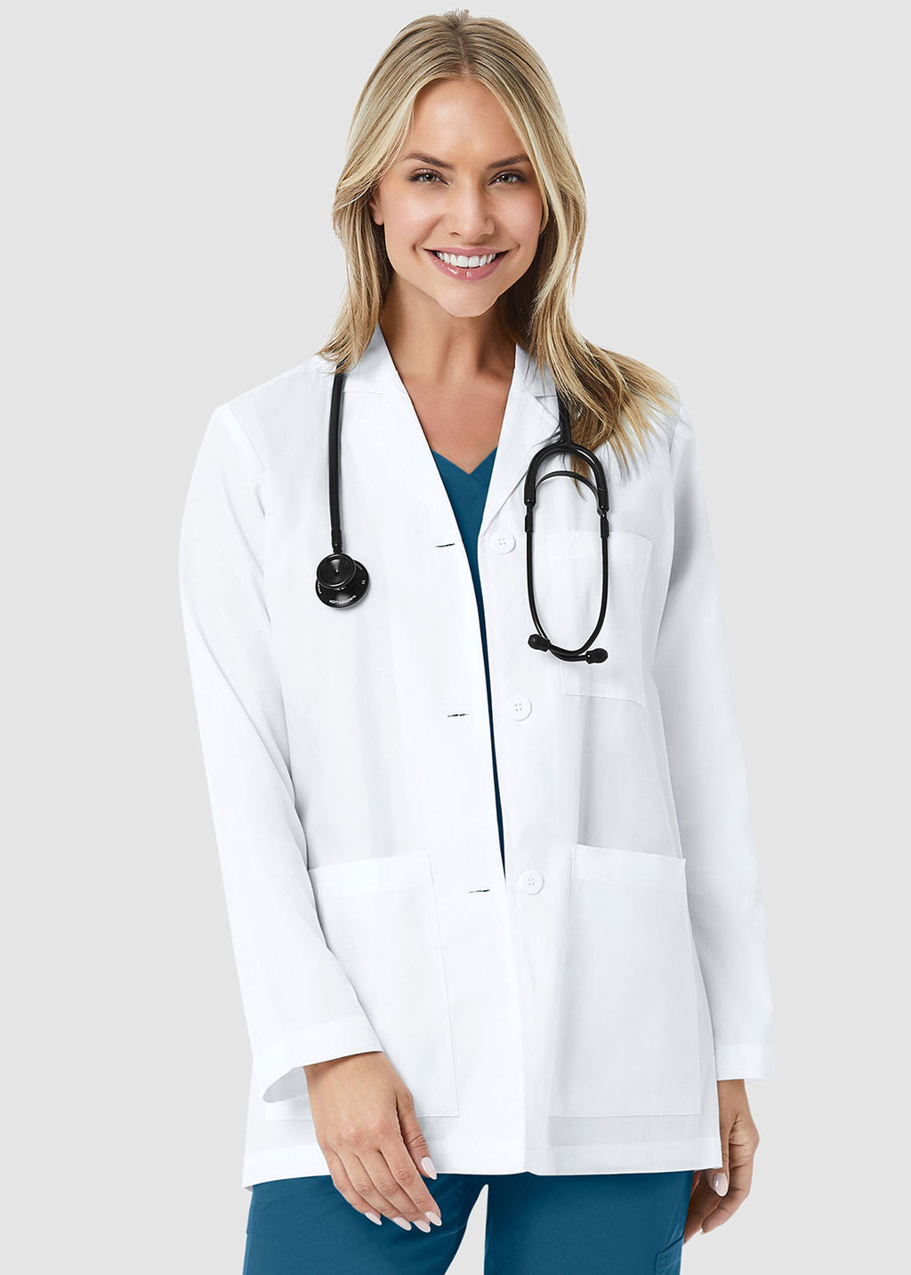Women's Professional Lab Coat - Maevn 7116 Red Panda Coat