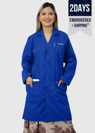 Free Embroidery Unisex 38 Inches Premium Lab Coat