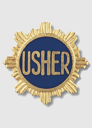Prestige Usher Emblem Pin