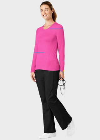 Wink Scrubs Layers Silky Long Sleeve Nursing Tee