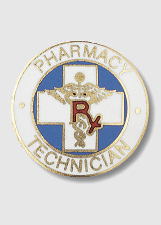 Prestige Pharmacy Technician Emblem Pin