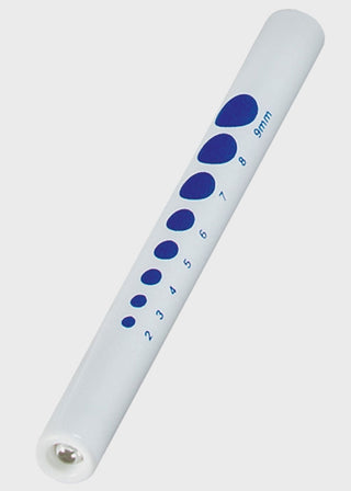 Pupil Gauge Disposable Penlight