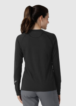 Wink Scrubs Women's Watch Window Long Sleeve Underscrub Top