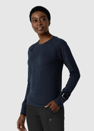 Wink Scrubs Women's Watch Window Long Sleeve Underscrub Top