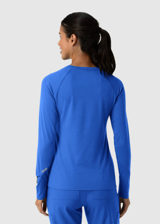Wink Scrubs Women's Watch Window Long Sleeve Underscrub Top