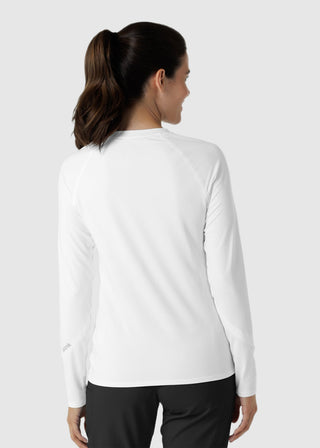 Wink Scrubs Women's Watch Window Long Sleeve Underscrub Top