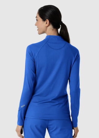 Wink Scrubs Women's Watch Window Quarter Zip Top