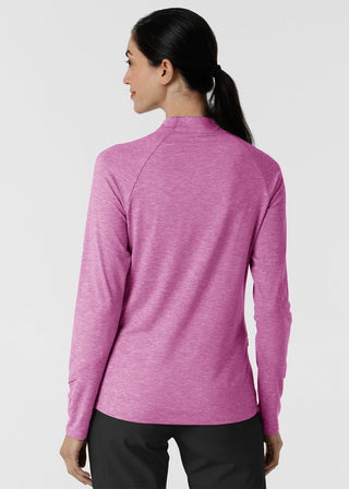 Wink Scrubs Women's Watch Window Quarter Zip Top