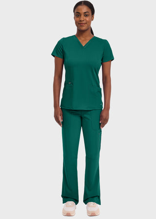 Healing Hands Purple Label Women's V-neck Jasmin Top