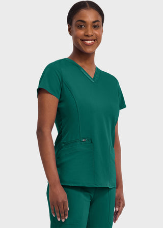 Healing Hands Purple Label Women's V-neck Jasmin Top