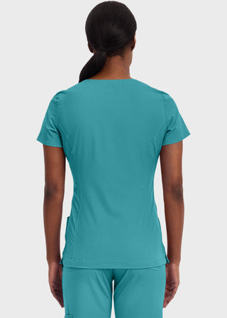 Healing Hands Purple Label Women's V-neck Jasmin Top