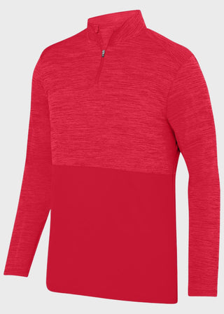 Augusta Sportswear Men's Shadow Tonal Heather 1/4 Zip Pullover