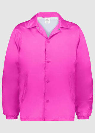 Augusta Sportswear Men's Nylon Coach's Jacket Lined