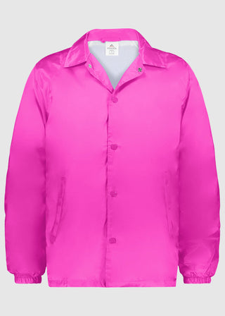 Augusta Sportswear Men's Nylon Coach's Jacket Lined