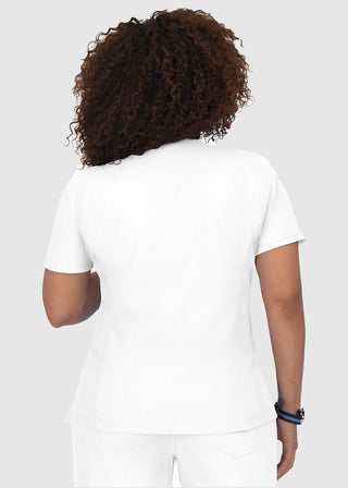 KOI Lite Women's Mockwrap Basic Philosophy Top