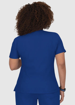 KOI Lite Women's Mockwrap Basic Philosophy Top