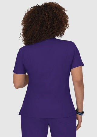 KOI Lite Women's Mockwrap Basic Philosophy Top