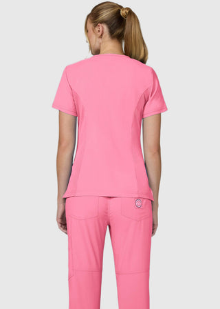 KOI Lite Women's Mockwrap Basic Philosophy Top
