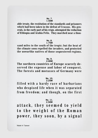 Prestige Jaeger Eye Chart