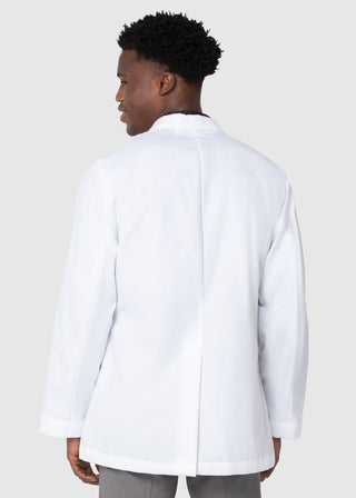 Landau Mens 30.75 inch White Twill Consultation Coat