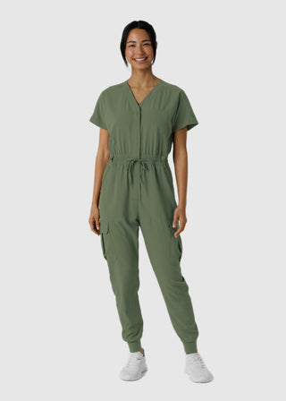 Wink Scrubs Renew Women's Cargo Jogger Scrub Jumpsuit