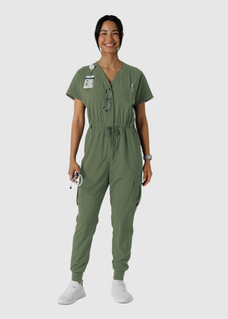 Wink Scrubs Renew Women's Cargo Jogger Scrub Jumpsuit