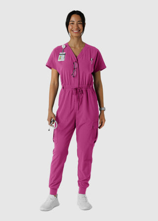 Wink Scrubs Renew Women's Cargo Jogger Scrub Jumpsuit