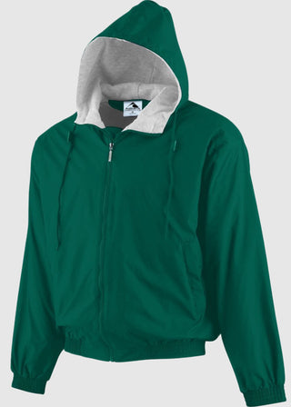 Augusta Sportswear Men's Hooded Taffeta Jacket/Fleece Lined