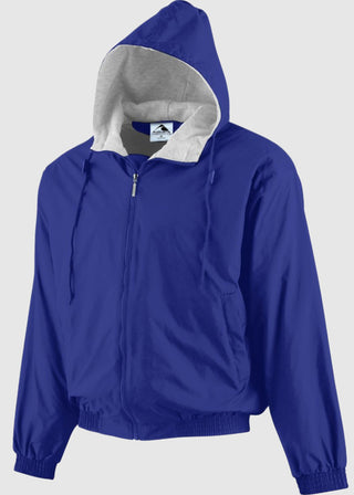 Augusta Sportswear Men's Hooded Taffeta Jacket/Fleece Lined