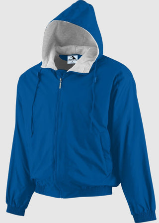 Augusta Sportswear Men's Hooded Taffeta Jacket/Fleece Lined