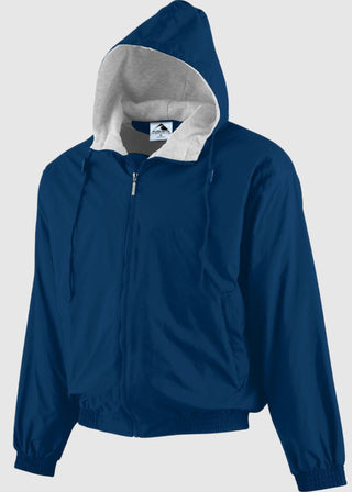 Augusta Sportswear Men's Hooded Taffeta Jacket/Fleece Lined