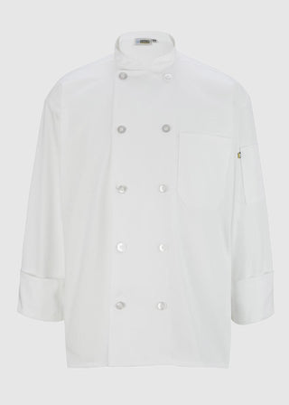 Edwards Ten Pearl Button Chef Coat