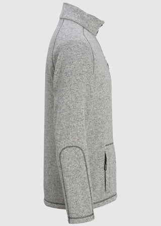 Edwards Men's Sweater Knit Fleece Jacket