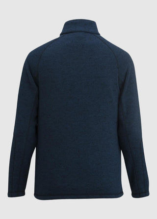 Edwards Men's Sweater Knit Fleece Jacket