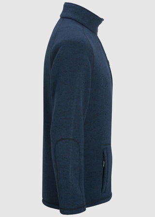 Edwards Men's Sweater Knit Fleece Jacket
