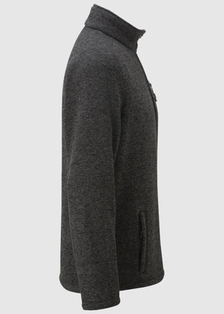 Edwards Men's Sweater Knit Fleece Jacket