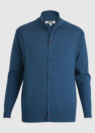 Edwards Unisex Button Front Cardigan